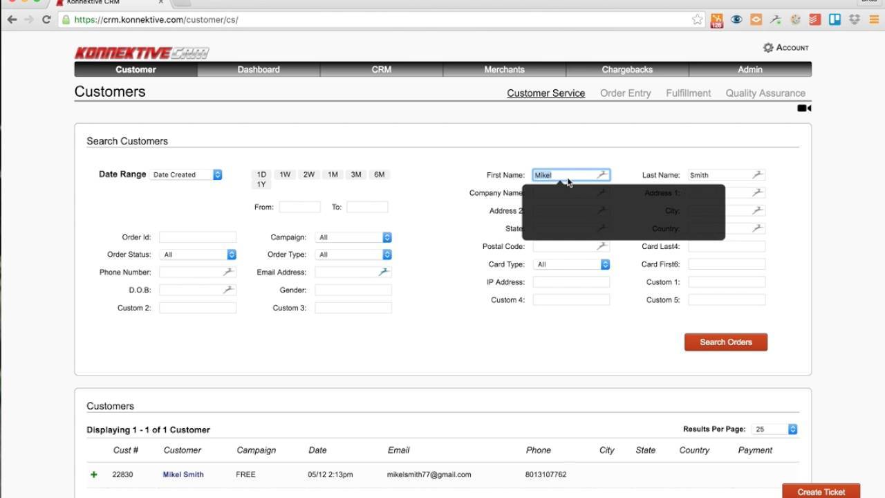 Konnektive CRM. About, connectors, integrations
